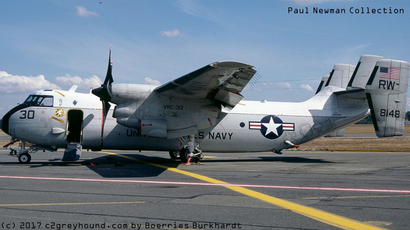 Grumman C-2A Greyhound VRC-30 BuNo 148148