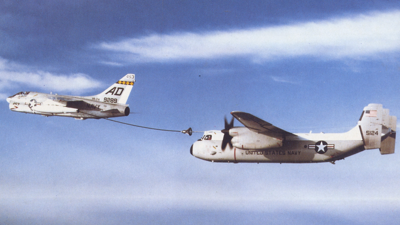 Grumman C-2A Greyhound BuNo 155124