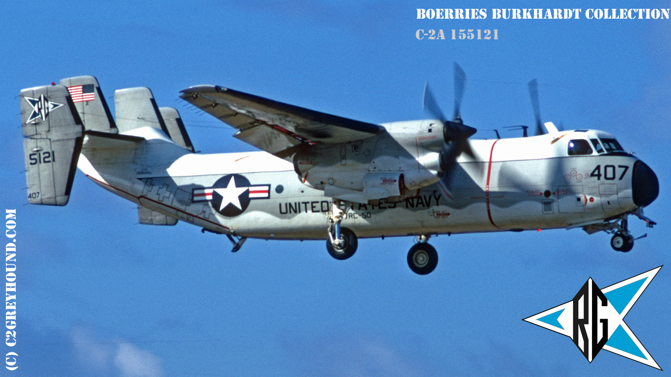 Grumman C-2A Greyhound VRC-50 BuNo 155121