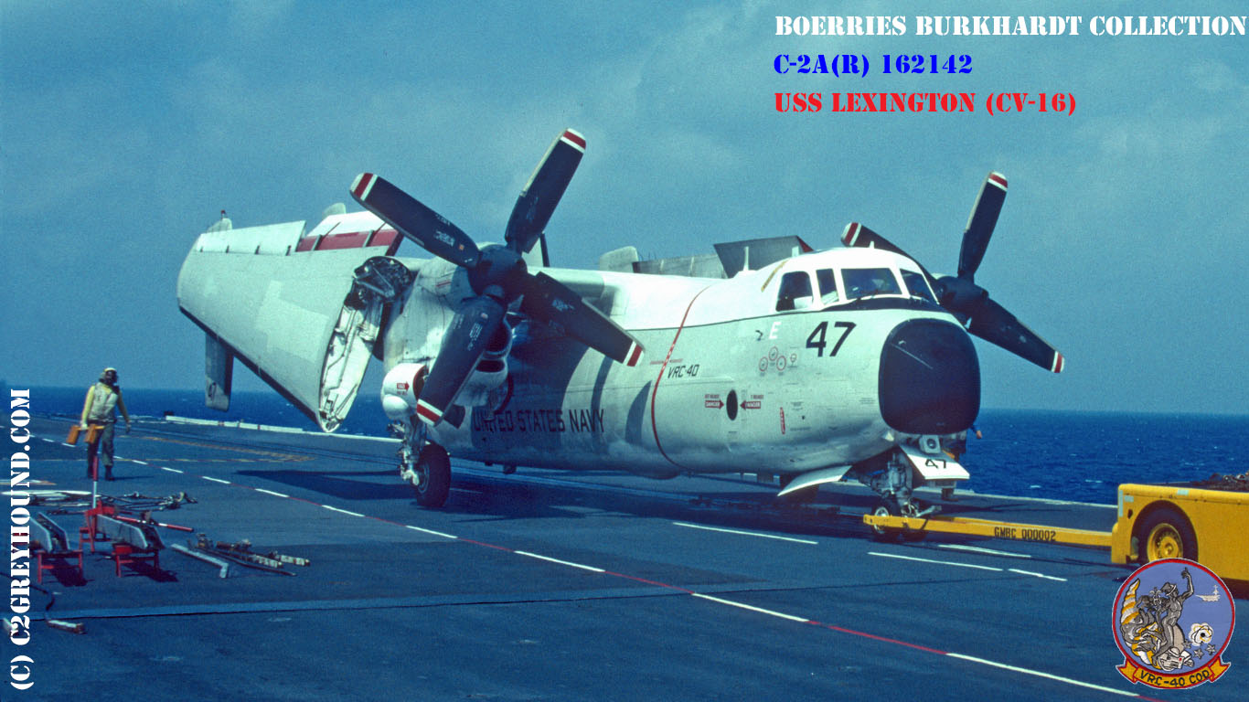 Grumman C-2A(R) Greyhound VRC-40 DET CHARLIE BuNo 162142