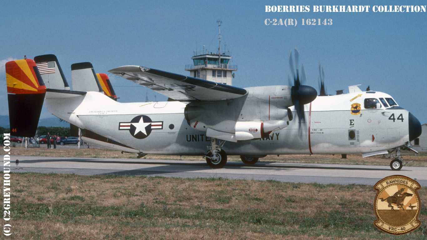 Grumman C-2A(R) Greyhound BuN0 162143 VRC-40