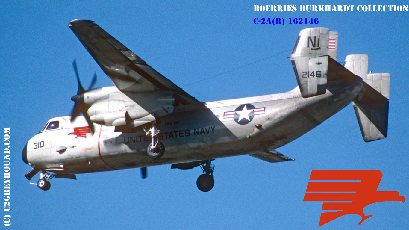 Grumman C-2A(R) Greyhound BuNo 162146 VAW-110