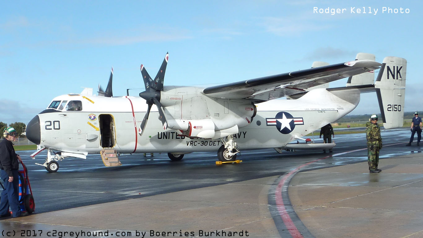 Grumman C-2A(R) Greyhound VRC-30 DET 5 BuNo 162150