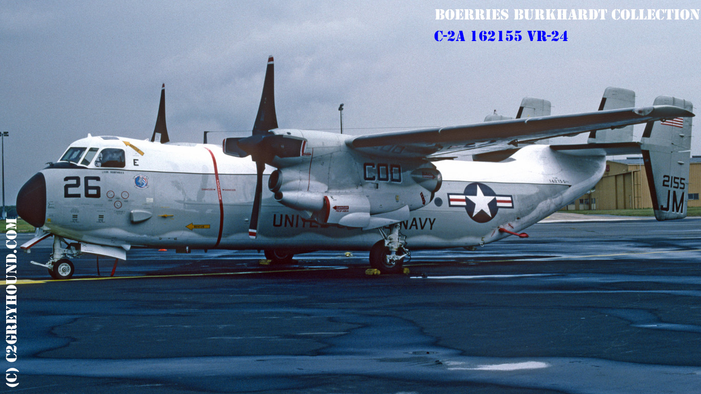 Grumman C-2A Greyhound VR-24 BuNo 162155