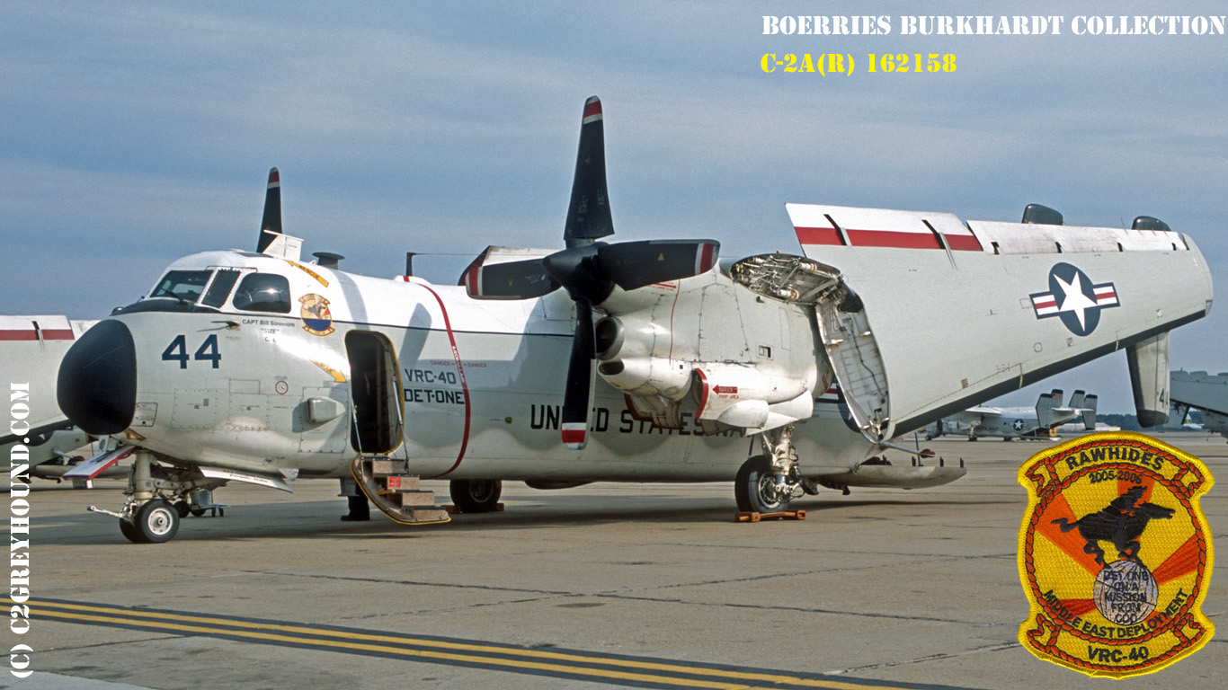 Grumman C-2A(R) Greyhound VRC-40 DET 1 BuNo 162158