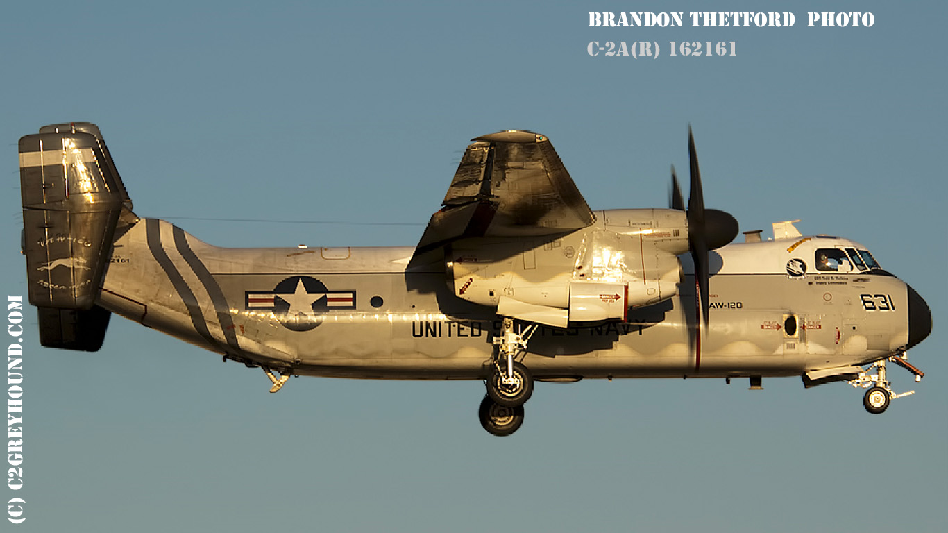 Grumman C-2A(R) Greyhound VAW-120 BuNo 162161