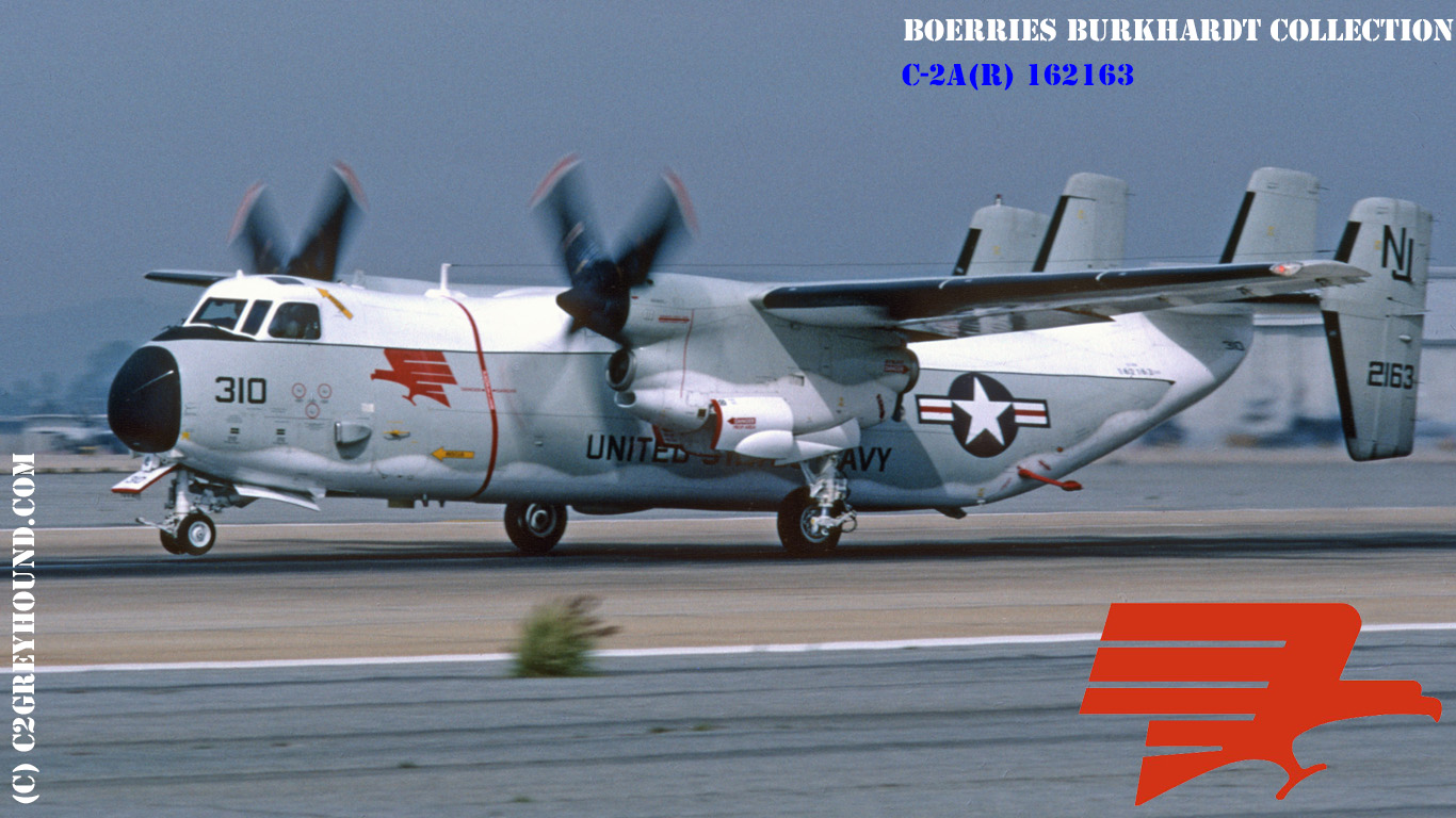 Grumman C-2A(R) Greyhound VAW-110 BuNo 162163