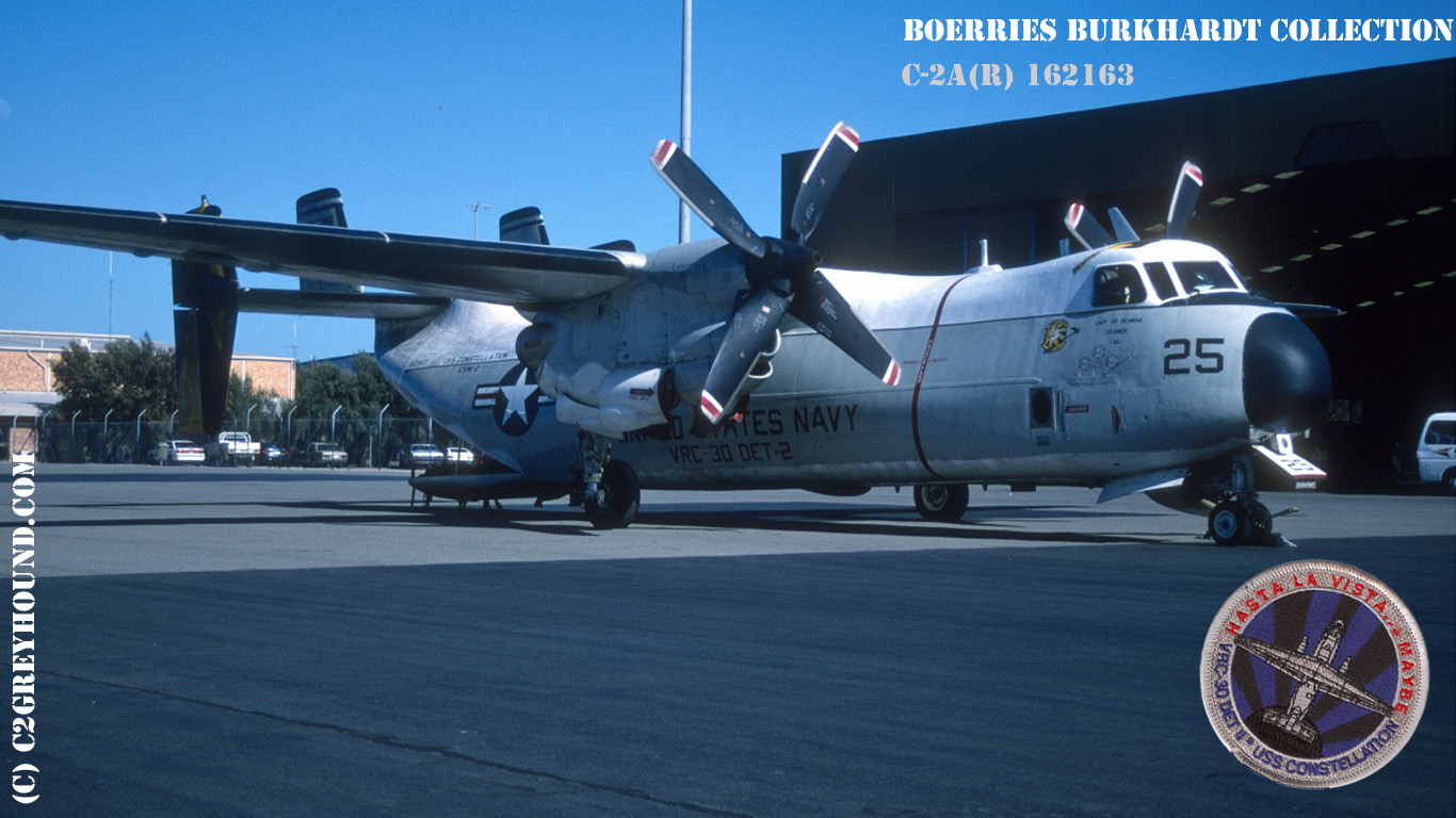 VRC-30 DET 2 Grumman C-2A(R) Greyhound 162163