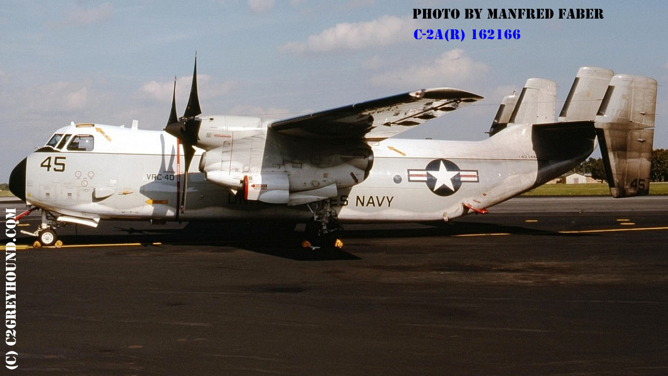 Grumman C-2A(R) Greyhound BuNo 162166