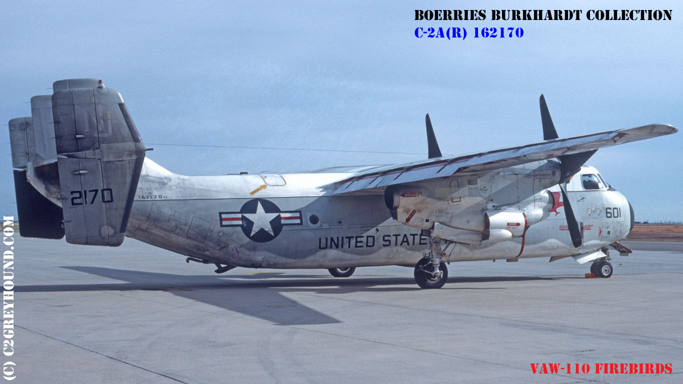 Grumman C-2A(R) Greyhound VAW-110 Firebirds BuNo 162170