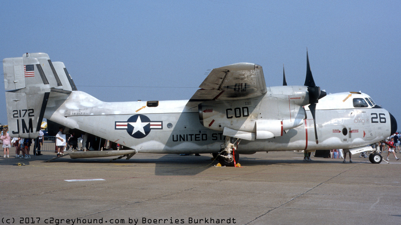 Grumman C-2A(R) Greyhound BuNo 162172 VR-24