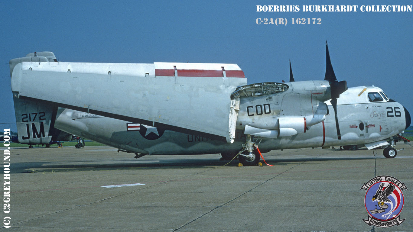 Grumman C-2A(R) Greyhound VR-24 Sigonella BuNo 162172