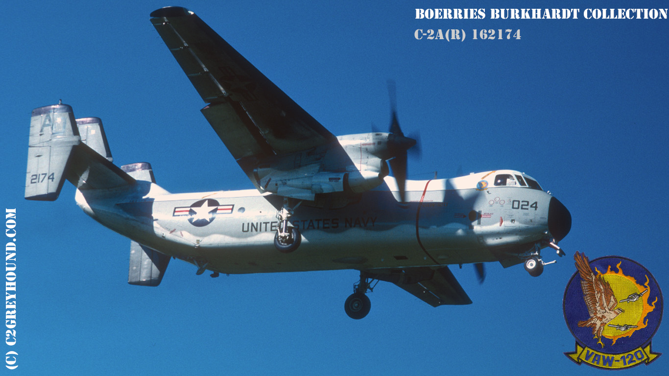 Grumman C-2A(R) Greyhound VAW-120 BuNo 162174