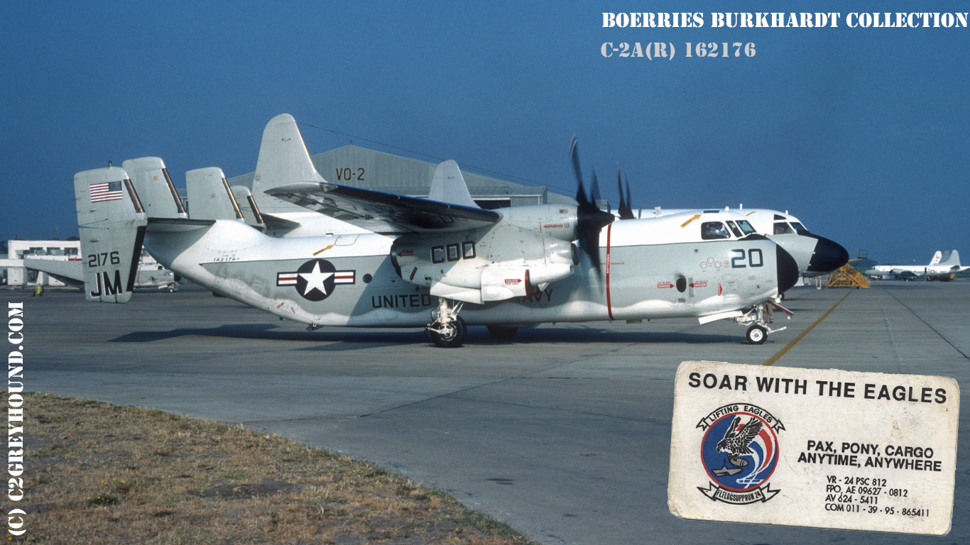 Grumman C-2A(R) Greyhound VR-24 BuNo 162176