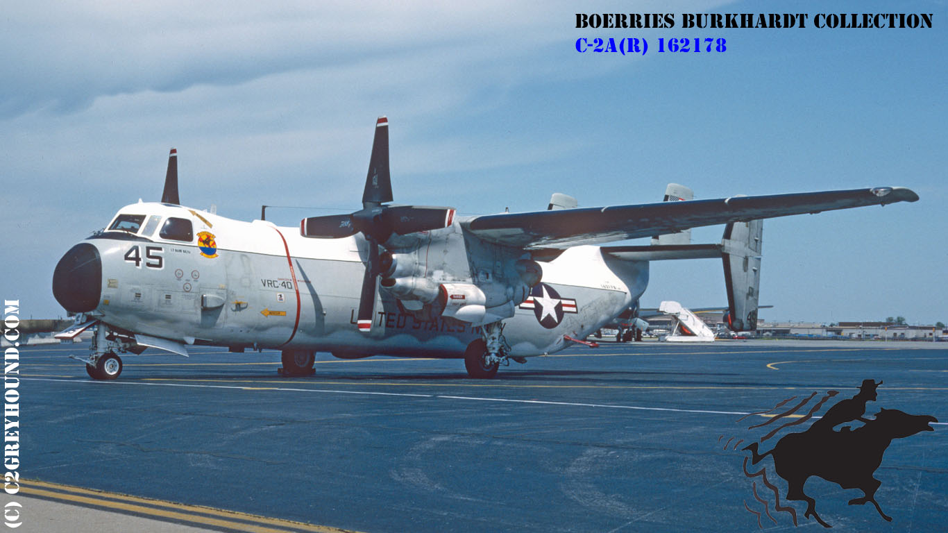 Grumman C-2A(R) Greyhound BuNo 162178